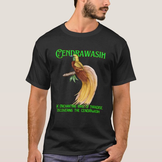 T-shirt Cendrawasihhe Enchng Bird of Paradise cadeau (Devant)