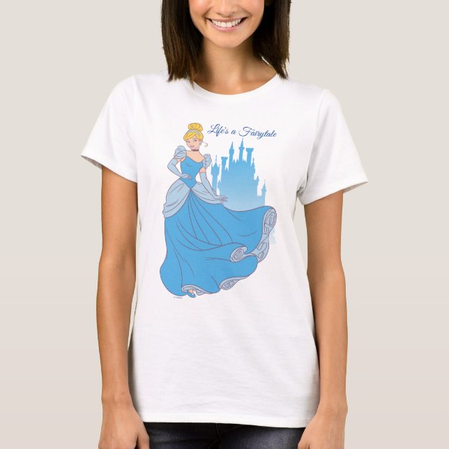 T-shirt Cendrillon & Château Graphisme (Devant)
