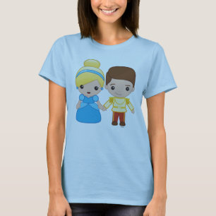 T-shirt Cendrillon et le prince charmant Emoji 2