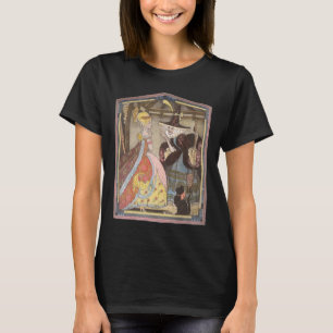 T-shirt Cendrillon et Marraine Fée, Conte de Fées Vintage