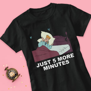 T-shirt Cendrillon Seulement 5 minutes de plus