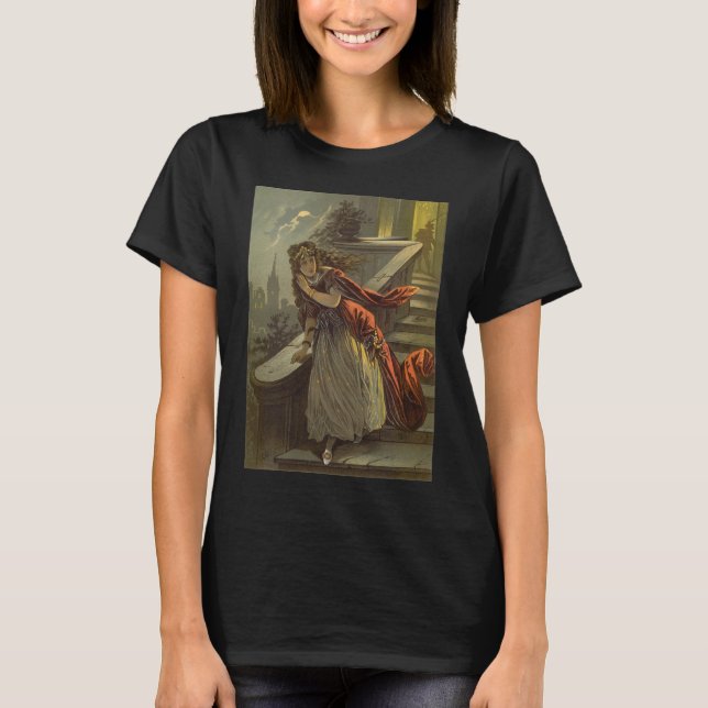T-shirt Cendrillon vintage, Contes Fairiques Victoriennes (Devant)