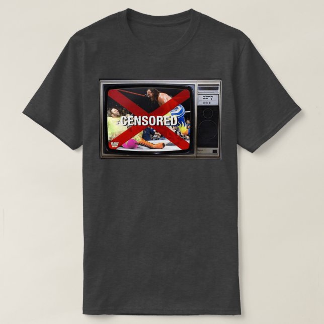 T-SHIRT CENSORED  (Design devant)