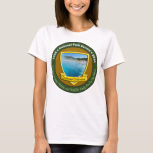 T-shirt centennal Yellowstone de parc national