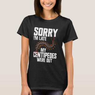 T-shirt Centipede Lover Entomologiste Insect Masquer Cen g