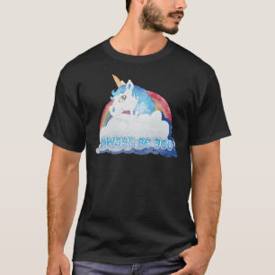 T-shirt Central Intelligence - Unicorn (Faded as used to t