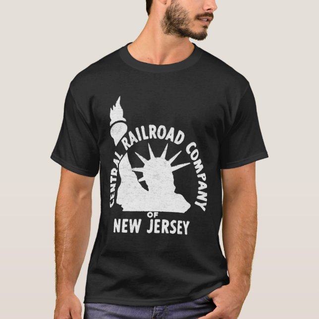T-shirt Central Railroad Of New Jersey _1  (Devant)