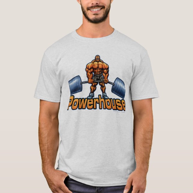 T-shirt Centrale électrique - Deadlift (Devant)