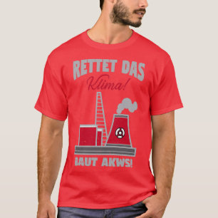 T-shirt Centrale nucléaire Plante nucléaire énergie nucléa