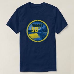 T-shirt Centre avant de réflexion Nesset