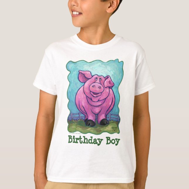 T-shirt Centre de la partie de porc (Devant)