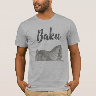 T-shirt Centre Heydar Aliyev, Bakou, Azerbaïdjan