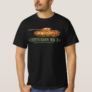 T-shirt Centurion MK 3 Tank British MBT de guerre froide