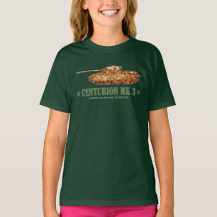 T-shirt Centurion MK 3 Tank British MBT de guerre froide