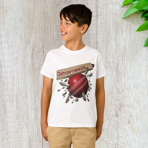 T-shirt Century Maker Cricket Bat et Ball Sports
