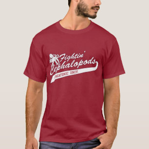 T-shirt Céphalopodes de Fightin d'université de Miskaton