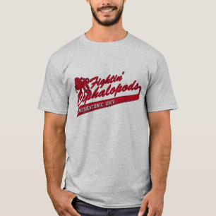 T-shirt Céphalopodes de Fightin d'université de Miskatonic