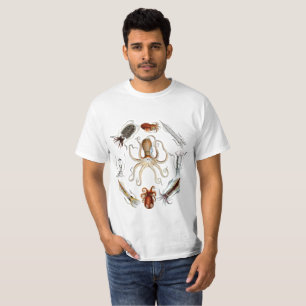 T-shirt Céphalopodes de la Grande-Bretagne