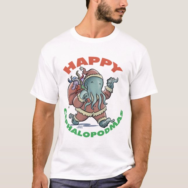 T-shirt Cephalopodmas heureux (Devant)