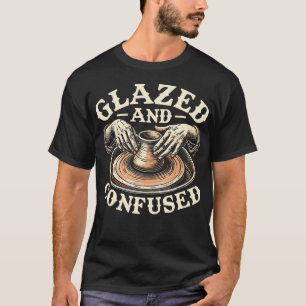 T-shirt Céramique Sculpture Gla Et Confus