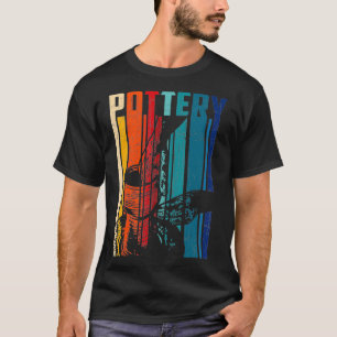 T-shirt Céramiques T Chemise Rétro Vintage Poterie Chemise