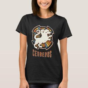 T-shirt Cerberus Amour Rétro Classique Vintage