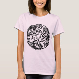T-shirt Cercle celtique affligé