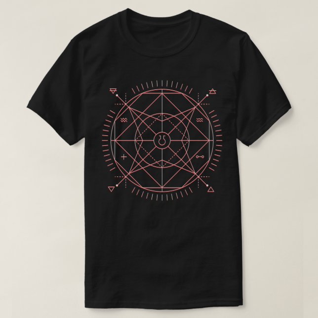 T-shirt Cercle d'alchimie 2 (Design devant)