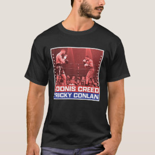 T-shirt Cercle de boxe Creed vs Conlan rouge