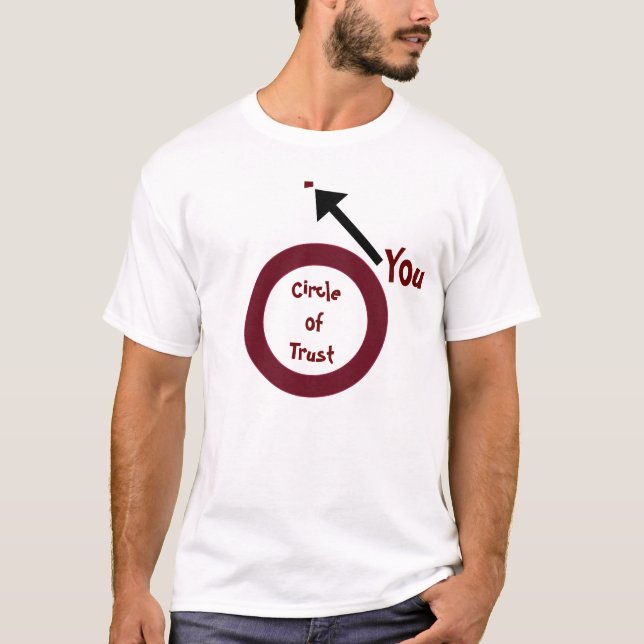T-shirt Cercle de confiance (Devant)