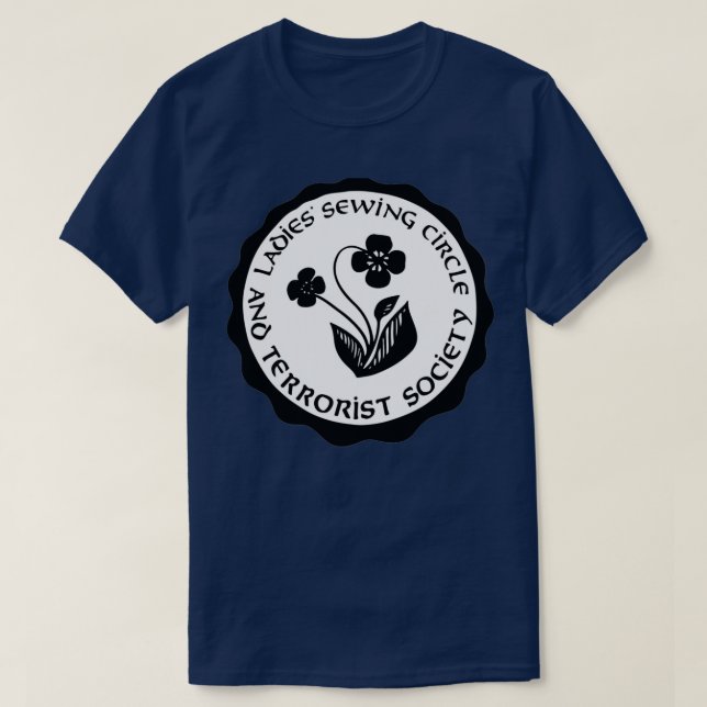 T-shirt Cercle de couture pour dames (Design devant)