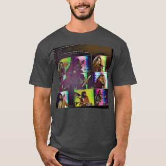 T-shirt Cercle de la cassette de la ville en conserve