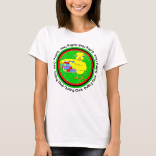 T-shirt Cercle de poussins en surface