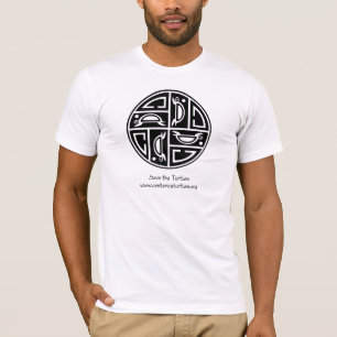 T-shirt Cercle de tortue de mer de la vie