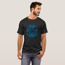 Cercle Noir Bleu Jésus Saves Graffiti