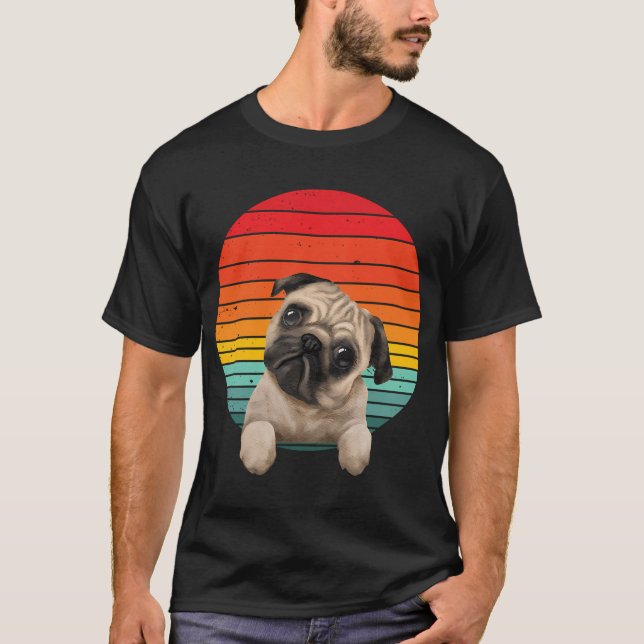 T-shirt Cercle Pug (Devant)