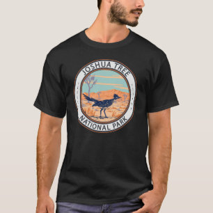 T-shirt Cercle rétro du parc national Joshua Tree