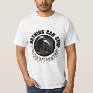 T-shirt Cercle - rien ne peut arrêter le blaireau de miel