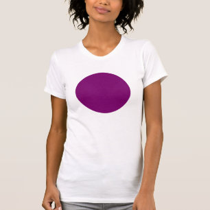 T-shirt Cercle simple - Plum