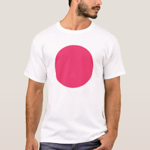 T-shirt Cercle simple - Rouge royal