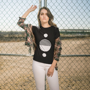 T-shirt Cercle solaire Abstrait
