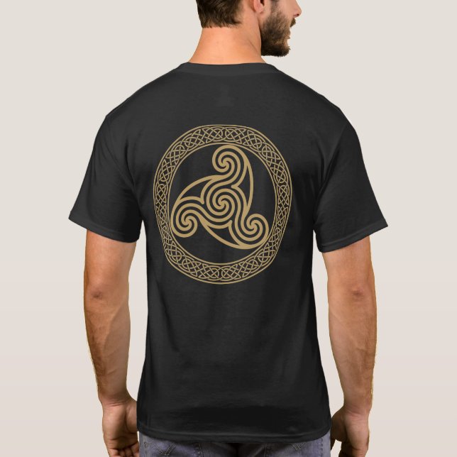 T-shirt Cercle triple celtique (Dos)