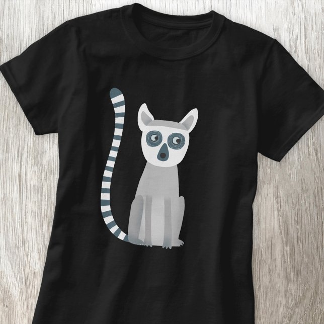 T-shirt Cercler Lemur (Fun Ring Tailed Lemur t-shirt)