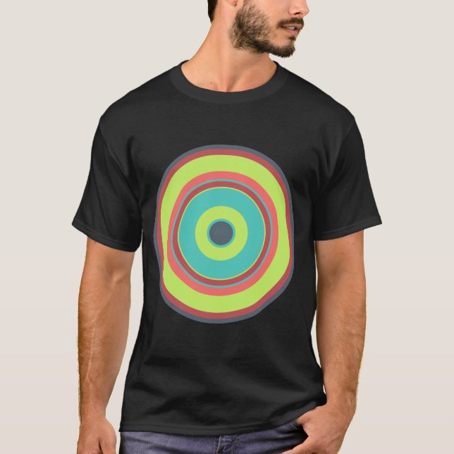 T-shirt Cercles colorés 04 (Devant)