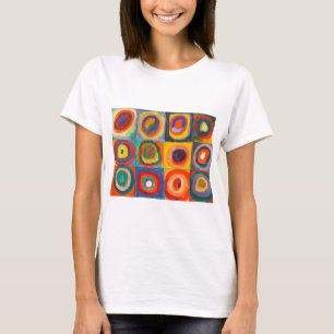 T-shirt Cercles concentrés Carré de Kandinsky