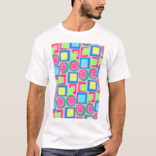 T-shirt Cercles et carrés