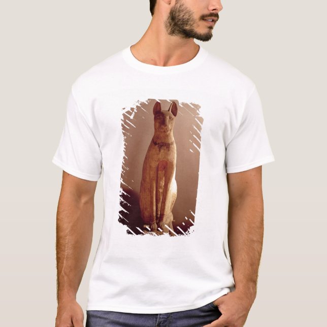 T-shirt Cercueil d'un chat protégé par la déesse Bastet (p (Devant)