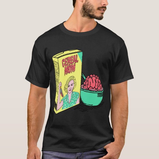 T-shirt Cereal Mom retro (Devant)