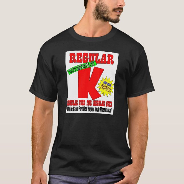 T-shirt céréale régulière t de k (Devant)