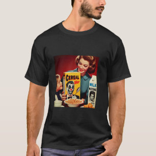 T-shirt Céréales (série) Killer Phonétique Pun Horreur Cor